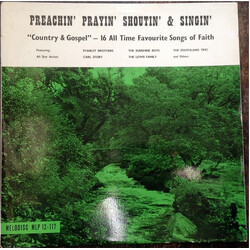 Various Preachin' Prayin' Shoutin' & Singin' Vinyl LP USED