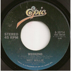 Wet Willie Weekend / Mr. Streamline USED VINYL 7INCH SINGLE