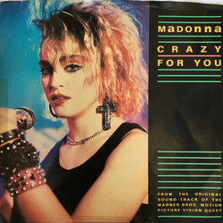 Madonna Crazy For You USED VINYL 7INCH 45 RPM SINGLE