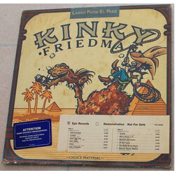 Kinky Friedman Lasso From El Paso Vinyl LP USED