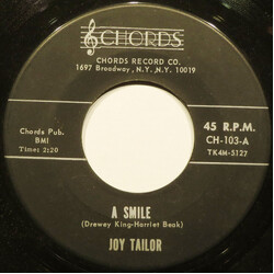 Joy Tailor A Smile USED VINYL 7INCH 45 RPM
