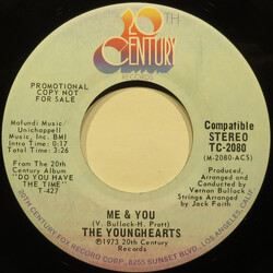 The Younghearts Me & You USED VINYL 7INCH 45 RPM PROMO STEREO MONO
