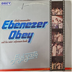 Chief Commander Ebenezer Obey & His Inter-Reformers Band Eyi Yato Vinyl LP USED