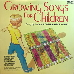 The Children's Bible Hour Growing Songs For Children Vinyl LP USED