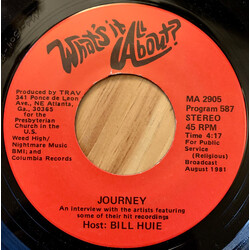 Journey / Gary Paxton What's It All About? USED VINYL 7INCH 45 RPM TRANSCRIPTION STEREO