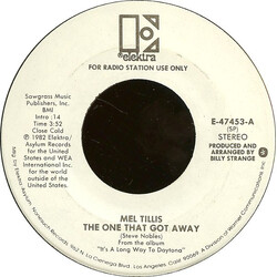 Mel Tillis The One That Got Away USED VINYL 7INCH 45 RPM PROMO