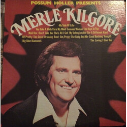 Merle Kilgore Possum Holler Presents Merle Kilgore Vinyl LP USED