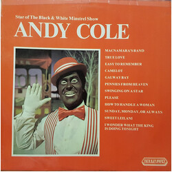 Andy Cole (2) Star Of The Black & White Minstrel Show Vinyl LP USED