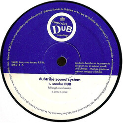 Dubtribe Sound System Samba DUB USED VINYL 12INCH 33 S RPM