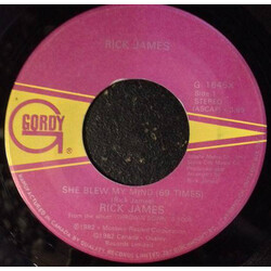 Rick James She Blew My Mind (69 Times) USED VINYL 7INCH 45 RPM