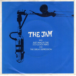 The Jam Just Who Is The 5 O'Clock Hero / The Great Depression USED VINYL 7INCH 45 RPM SINGLE