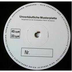 Soulife / Oxana Don't Wanna Lose You USED VINYL 12INCH TEST PRESSING