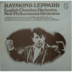 Raymond Leppard Raymond Leppard conducts and plays music by Handel, Scarlatti, Mozart and the Bach Family Vinyl LP USED