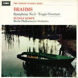 Johannes Brahms Symphony No. 3 & Tragic Overture Vinyl LP USED