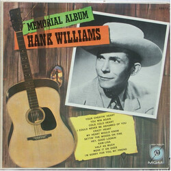 Hank Williams With His Drifting Cowboys Memorial Album Vinyl LP USED