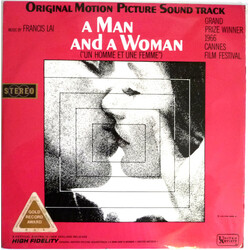 Francis Lai A Man And A Woman "Un Homme Et Une Femme" (Original Motion Picture Soundtrack) Vinyl LP USED