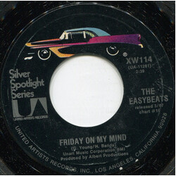 The Easybeats Friday On My Mind / Gonna Have A Good Time USED VINYL 7INCH 45 RPM STYRENE