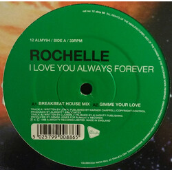 Rochelle (2) I Love You Always Forever VINYL 12" USED