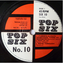 Unknown Artist Top Six No. 10 Vinyl 7" USED