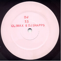Olimax & DJ Shapps DJ USED VINYL 12INCH WHITE LABEL 33 S RPM