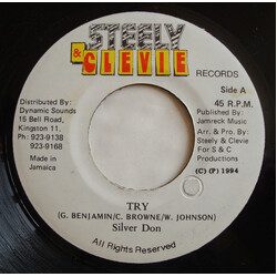 Silver Don Try USED VINYL 7INCH 45 RPM