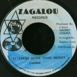 Luciano (2) It Takes More Than Money USED VINYL 7INCH 45 RPM