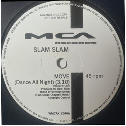 Slam Slam Move (Dance All Night) USED VINYL 12INCH 45 RPM PROMO