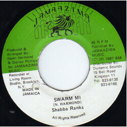 Shabba Ranks Swarm Mi VINYL 7" USED