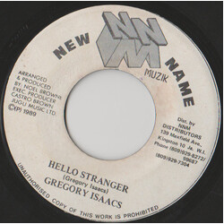 Gregory Isaacs Hello Stranger USED VINYL 7INCH 45 RPM SINGLE