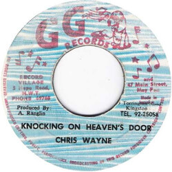 Chris Wayne Knocking On Heaven's Door USED VINYL 7INCH 45 RPM