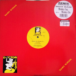 WestBam Monkey Say, Monkey Do (Remix) USED VINYL 12INCH 45 RPM