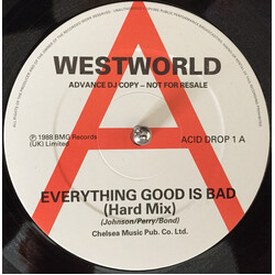 Westworld (2) Everything Good Is Bad USED VINYL 12INCH 45 RPM PROMO