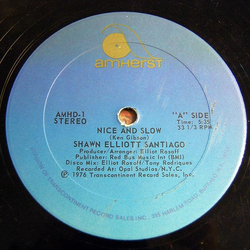 Shawn Elliott Nice And Slow Vinyl 12" USED