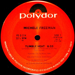 Michele Freeman Tumble Heat USED VINYL 12INCH 33 S RPM