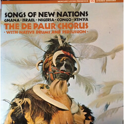 The De Paur Chorus Songs Of New Nations Vinyl LP USED
