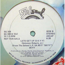 Skyy Let's Turn It Out USED VINYL 12INCH 33 S RPM SINGLE PROMO
