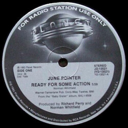 June Pointer Ready For Some Action USED VINYL 12INCH 33 S RPM PROMO