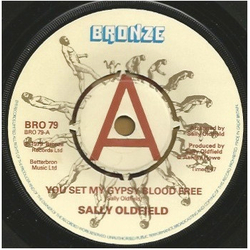 Sally Oldfield You Set My Gypsy Blood Free Vinyl 7" USED