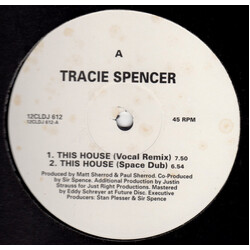 Tracie Spencer This House Vinyl 12" USED