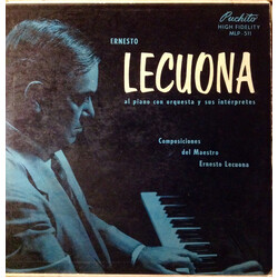 Ernesto Lecuona Al Piano Con Orquesta Y Sus Intérpretes Vinyl LP USED