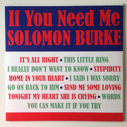 Solomon Burke If You Need Me Vinyl LP USED