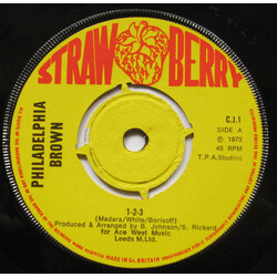 Philadelphia Brown 1-2-3 Vinyl 7" USED