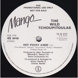 The Wild Tchoupitoulas Hey Pocky A-Way Vinyl 12" USED