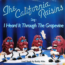 The California Raisins I Heard It Through The Grapevine USED VINYL 7INCH 45 RPM SINGLE PROMO