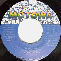 Commodores Flying High USED VINYL 7INCH 45 RPM SINGLE