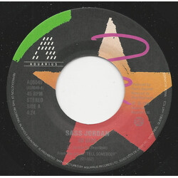 Sass Jordan So Hard USED VINYL 7INCH 45 RPM SINGLE