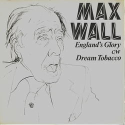 Max Wall England's Glory Vinyl 7" USED