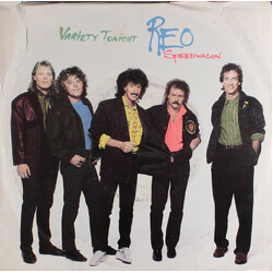 REO Speedwagon Variety Tonight Vinyl 7" USED