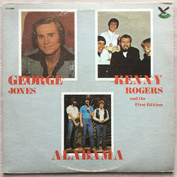 George Jones (2) / Alabama / Kenny Rogers & The First Edition Kenny Rogers, George Jones, Alabama Vinyl LP USED