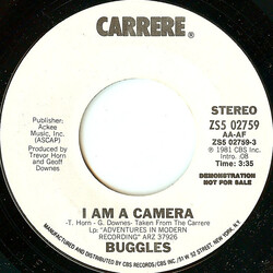 The Buggles I Am A Camera Vinyl 7" USED